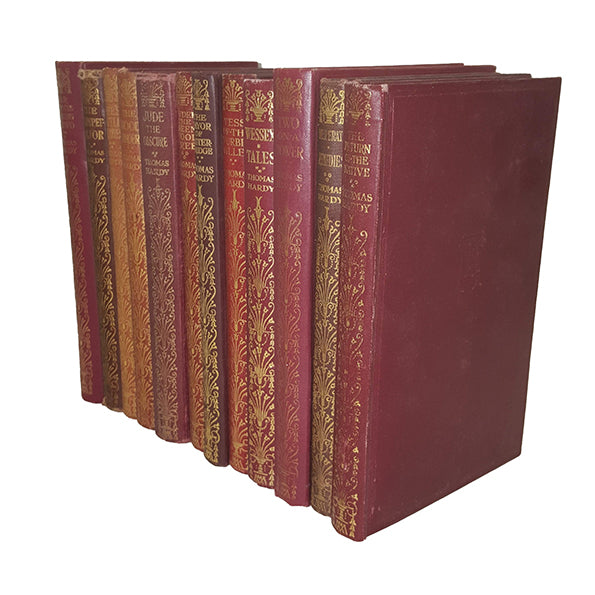 Thomas Hardy Collected Works (12 Books) - Macmillan, 1922-65