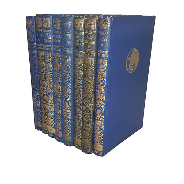 Rudyard Kipling Collected Works - Macmillan, 1919-51 (8 Books)