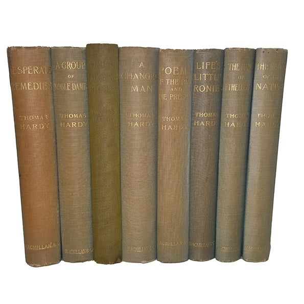 Thomas Hardy Collected Works - Macmillan, 1915-28 (8 Books)