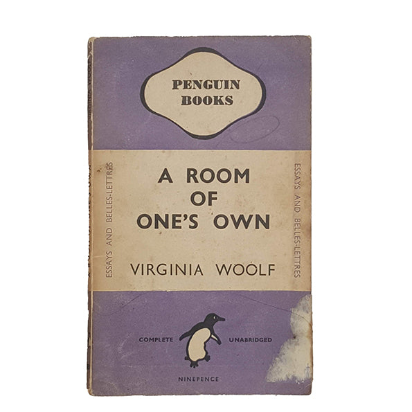 Virginia Woolf's A Room of One's Own 1945 - First Penguin Edition
