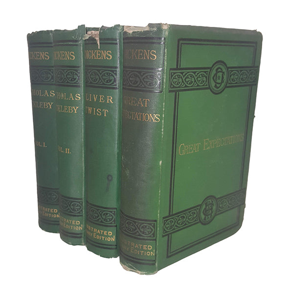Charles Dickens&#39; Collected Works - Chapman and Hall, 1875 (10 Books)