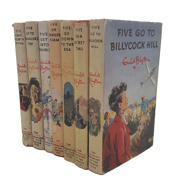 Enid Blyton's Famous Five Series - Hodder, c.1950s (7 Books)