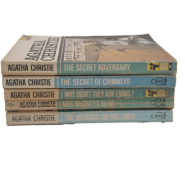 Agatha Christie Vintage Paperback Collection, c.1970 (5 Books)