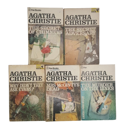 Agatha Christie Vintage Paperback Collection, c.1970 (5 Books)