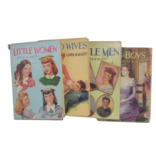 Louisa May Alcott's Little Women Complete Series 1-4