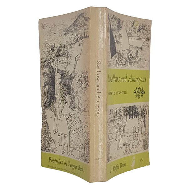 Swallows and Amazons by Arthur Ransome - Puffin, 1966