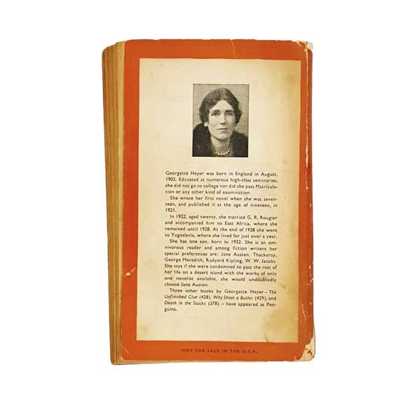 Devil's Cub by Georgette Heyer - Penguin, 1954 - Country House Library