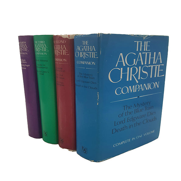The Agatha Christie Companions 1-4 - BCA, 1980s (4 Books)