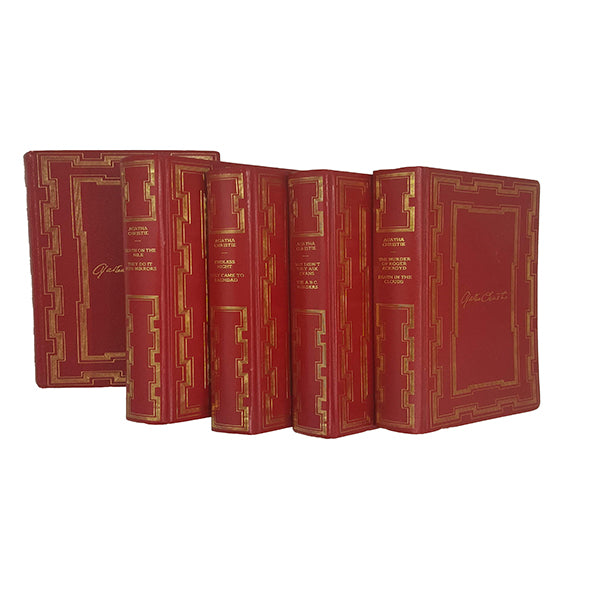 Agatha Christie Collected Works c.1970 (5 Red Books)