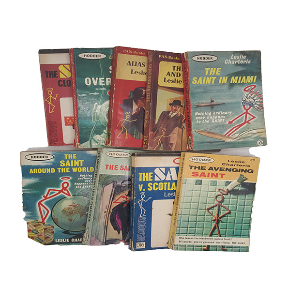 Leslie Charteris' The Saint Books - Pan, 1950s (9 Books)