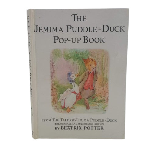 The Jemima Puddle-Duck Pop-Up Book by Beatrix Potter - BCA, 1985