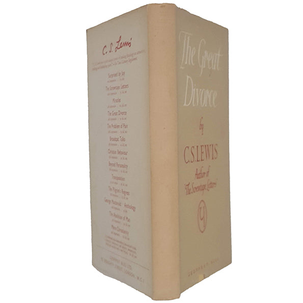 C.S.Lewis’s The Great Divorce - Geoffrey Bles, 1956