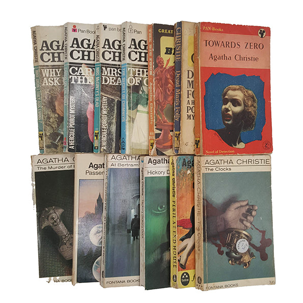 Agatha Christie Vintage Paperback Collection, c.1970 (22 Books)
