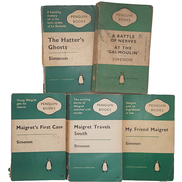 Simenon Collected Works - Penguin, 1950s (5 Books)