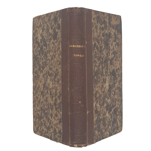 Anthony Trollope&#39;s Barchester Towers - Bernhard Tauchnitz, 1859