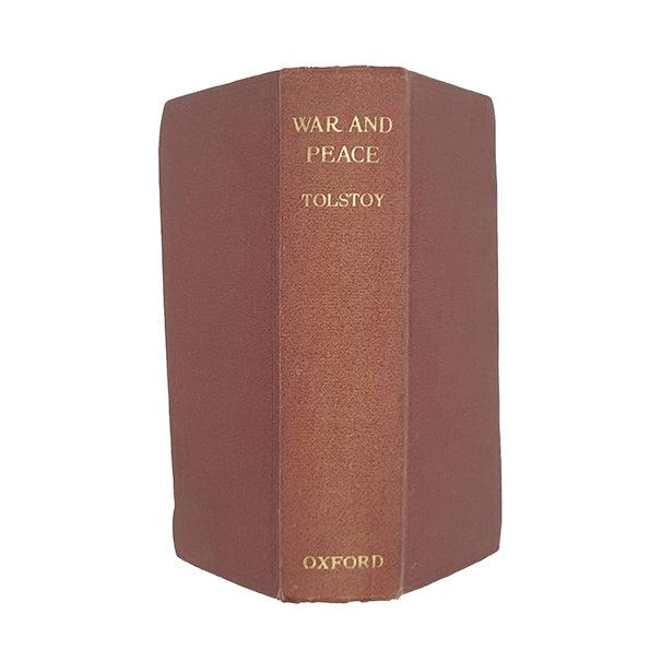 Leo Tolstoy’s War and Peace - Oxford, 1942