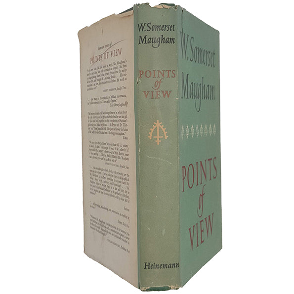 W. Somerset Maugham's Points of View - Heinemann, 1958