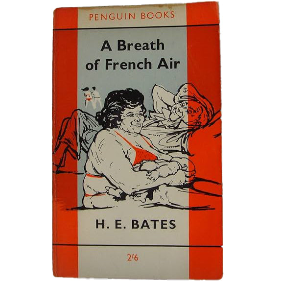 A Breath of French Air by H. E. Bates - Penguin, Vertical Stripe