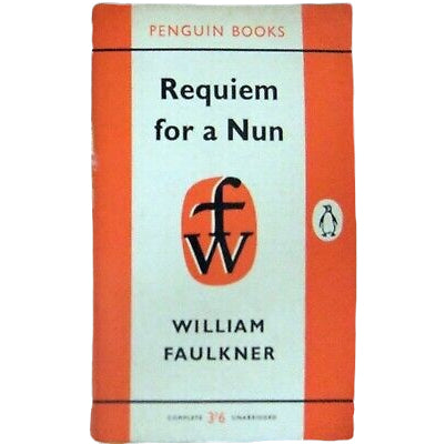 William Faulkner’s Requiem For A Nun - Penguin, Vertical Stripe