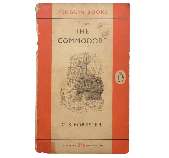 The Commodore by C. S. Forester - Penguin Vertical Stripe