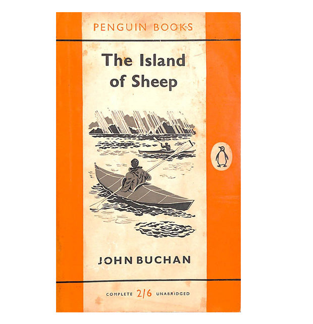 Island of Sheep by John Buchan - Penguin, Vertical Stripe