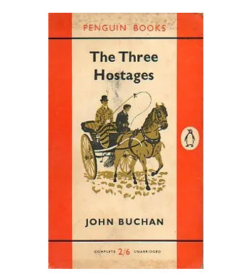 The Three Hostages by John Buchan - Penguin, vertical