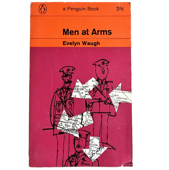 Men At Arms by Evelyn Waugh - Penguin Picture Cover