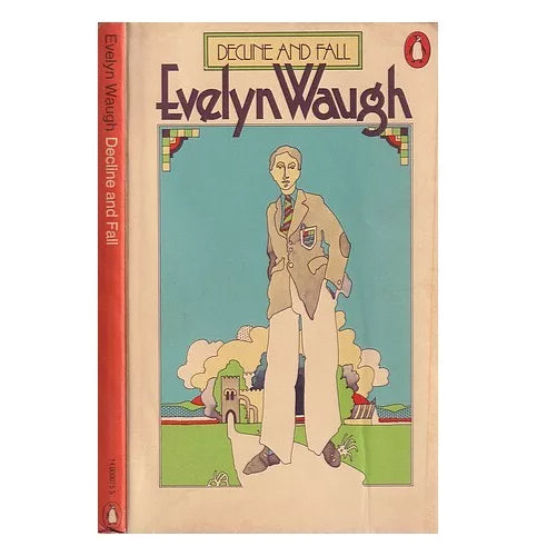 Decline and Fall by Evelyn Waugh - Penguin Picture Cover