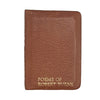 Poems of Robert Burns - Miniature Brown Book