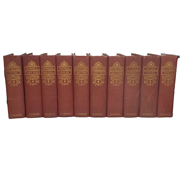 Charles Dickens Illustrated Collected Works - Waverley (10 Books)