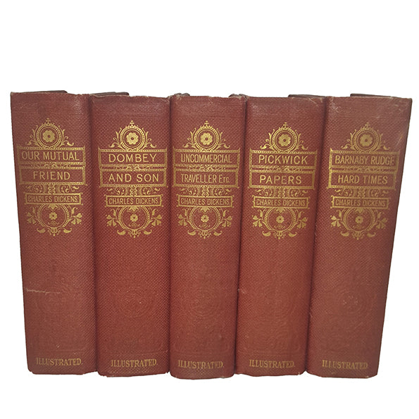 Charles Dickens Illustrated Collected Works - Waverley (10 Books)