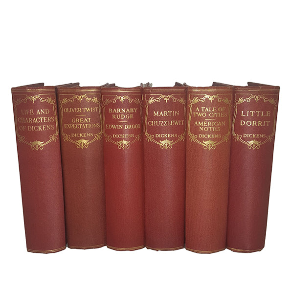 Charles Dickens' Collected Works - Odhams (11 Red Books)