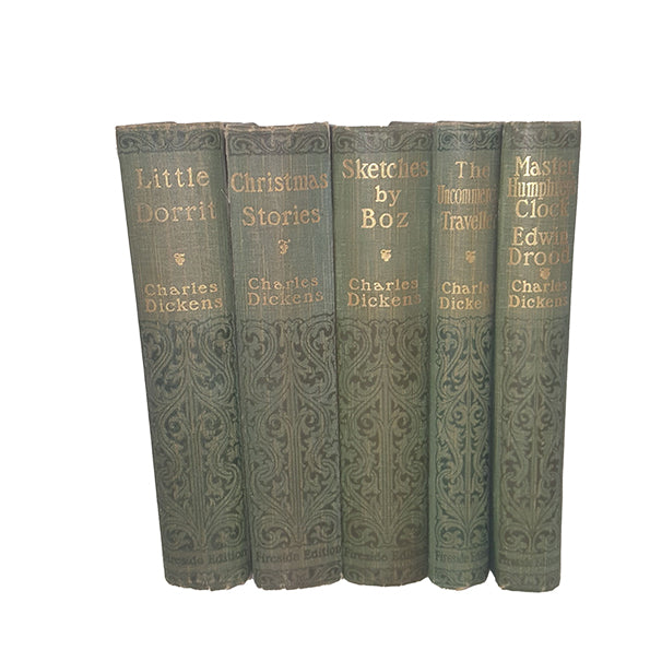 Charles Dickens' Christmas Books etc. - Fireside Editions, c.1907 (5 books)