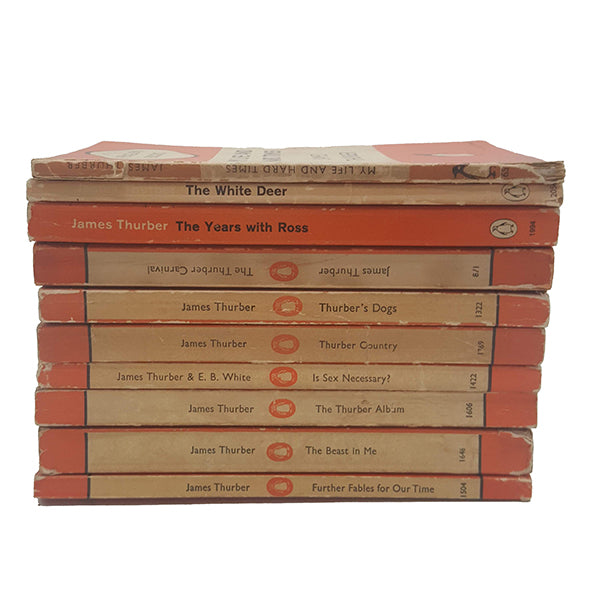 James Thurber Penguin Collection (10 Books)