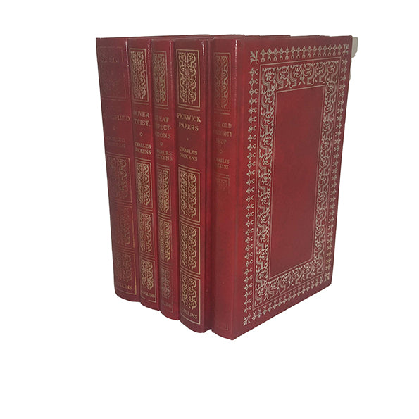 Charles Dickens Novels - Collins, c1980 (5 Red Books)