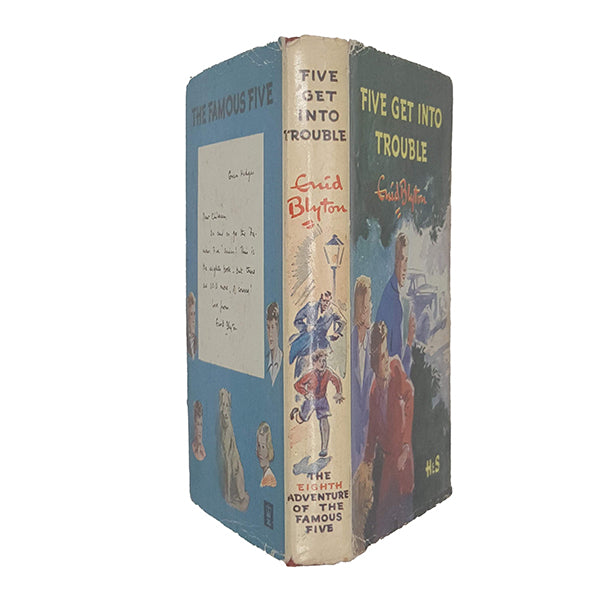 Five Get Into Trouble by Enid Blyton - Hodder and Stoughton, 1960