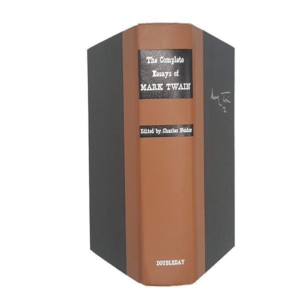 The Complete Essays of Mark Twain - Doubleday, 1963