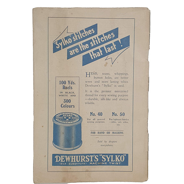 Weldon's Home Dressmaking Stitch by Stitch