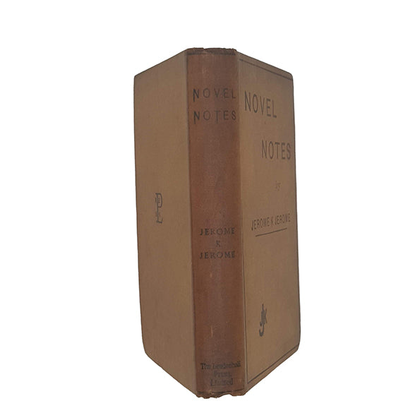 Novel Notes by Jerome K. Jerome - 1st Ed. Leadenhall, 1893