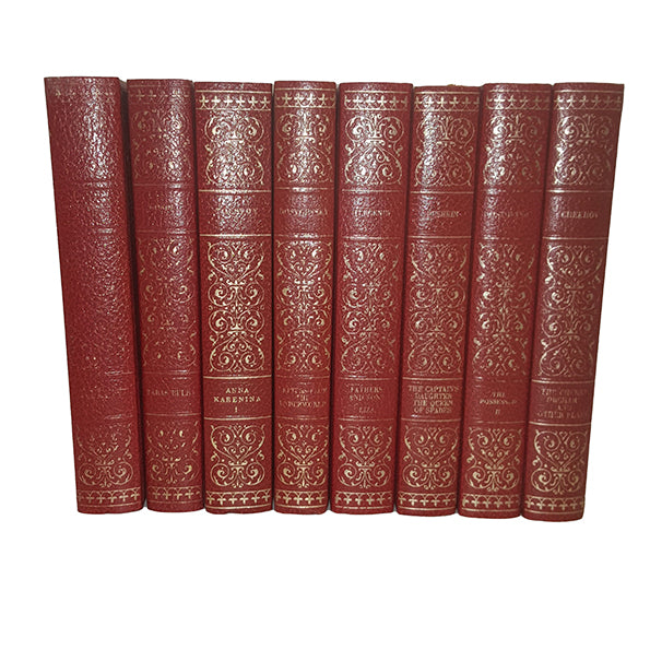 Russian Literature - Anna Karenina Etc. (8 Red Heron Books)