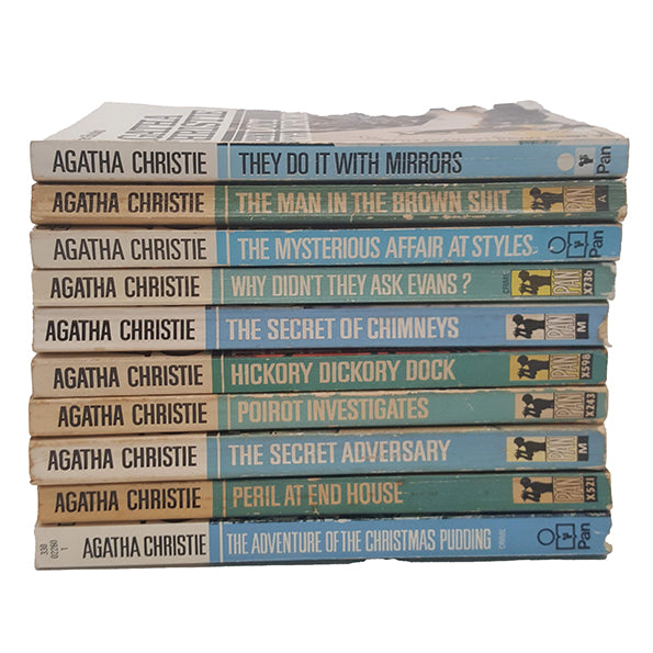 Agatha Christie Vintage Paperback Collection, c.1970 (10 Books)