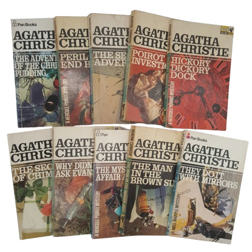 Agatha Christie Vintage Paperback Collection, c.1970 (10 Books)