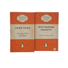 The Bronte Sisters Wuthering Heights & Jane Eyre - Penguin, c.1950s (2 books)