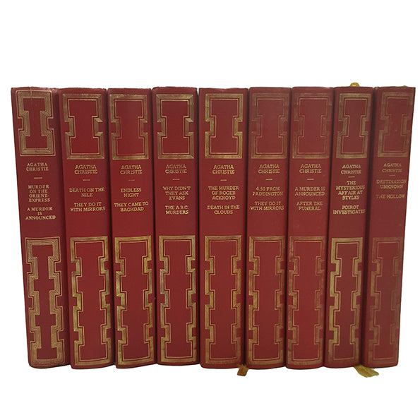 Agatha Christie Collected Works - 13 Heron Books, 1970s