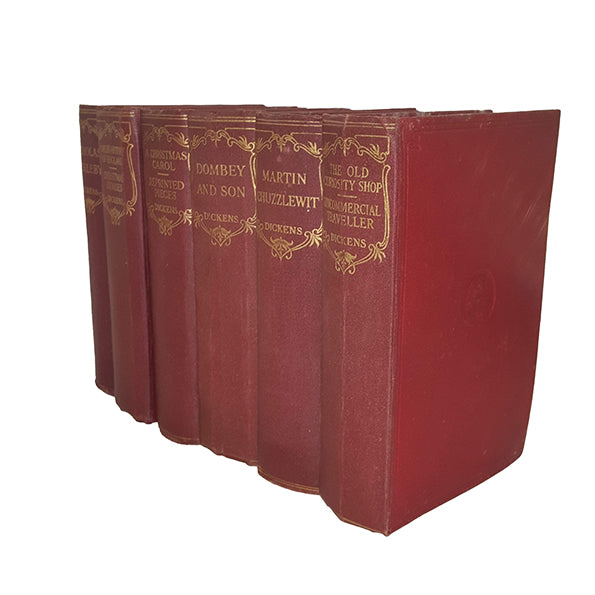 Charles Dickens' Collected Works - Odhams (13 Red Books)