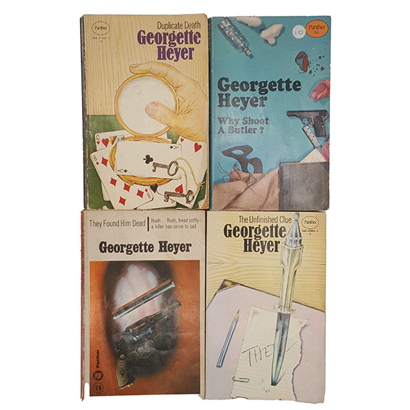 Georgette Heyer Crime Collection - Panther Books, 1965-97 (4 Books)