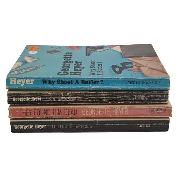 Georgette Heyer Crime Collection - Panther Books, 1965-97 (4 Books)