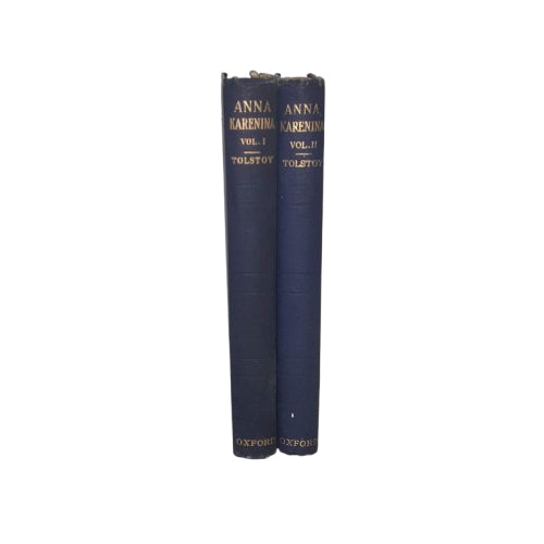 Leo Tolstoy’s Anna Karenina in 2 volumes  - Oxford, 1942