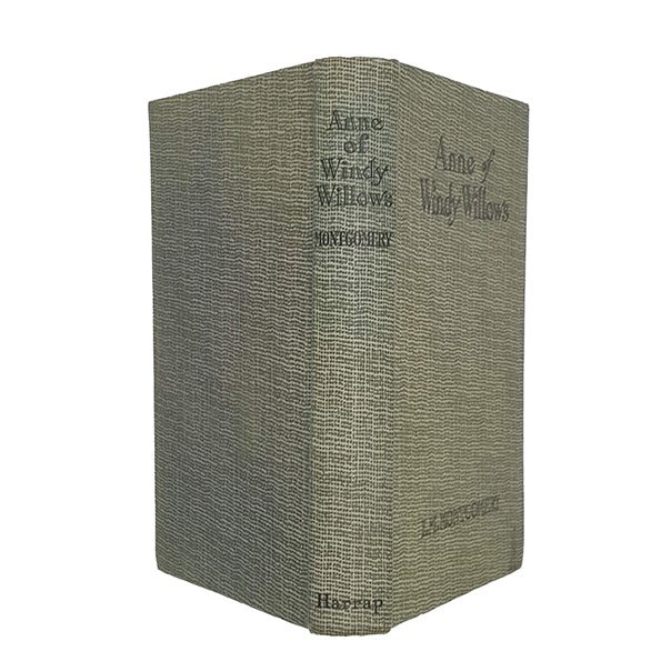 L. M. Montgomery’s Anne of Windy Willows - Harrap, 1941