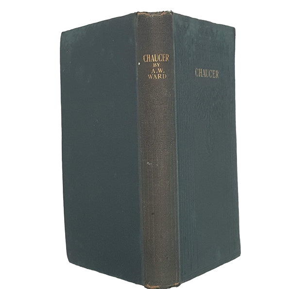 Chaucer by Adolphus William Ward - Macmillan, 1909
